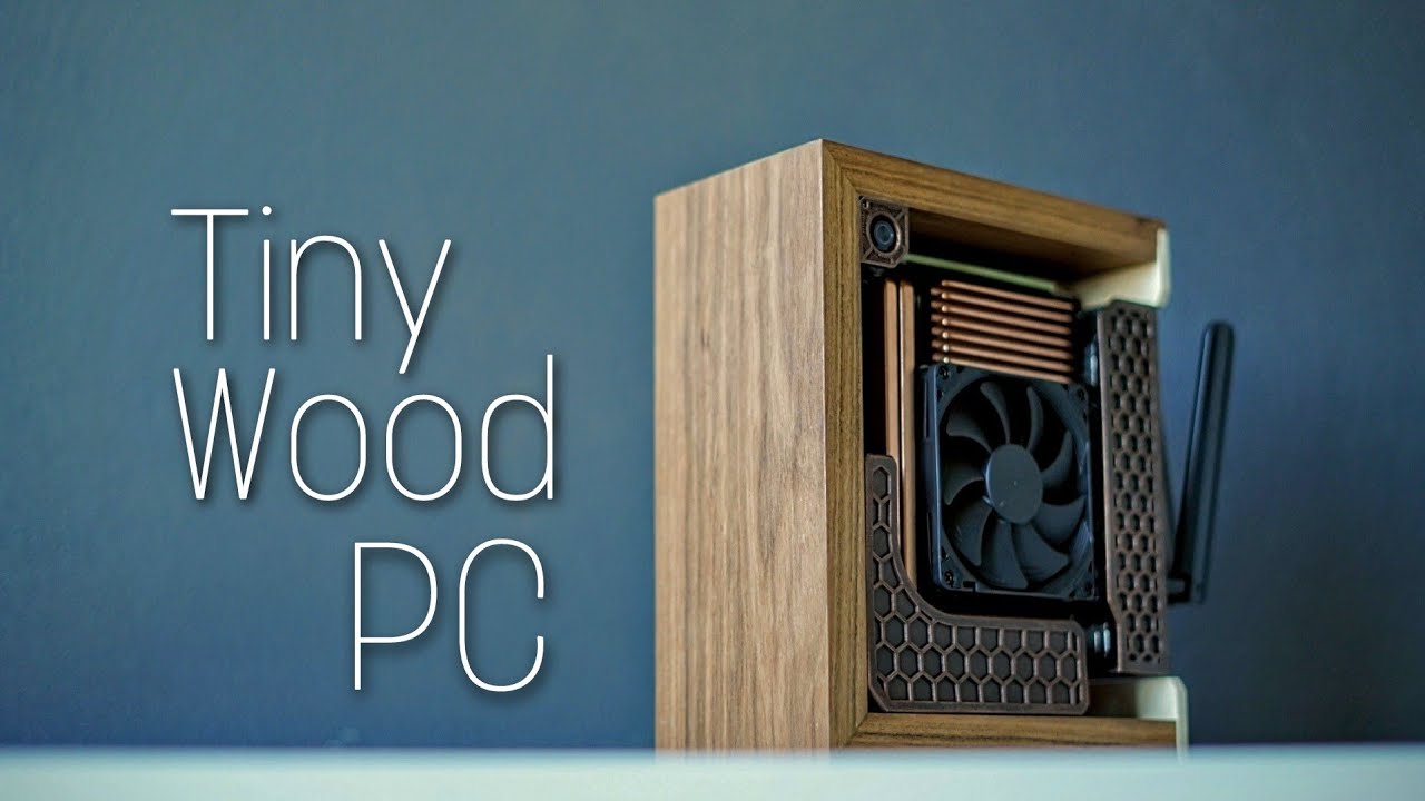 Diy Compact Pc Case (Wooden) - Itx Gaming Pc - Youtube