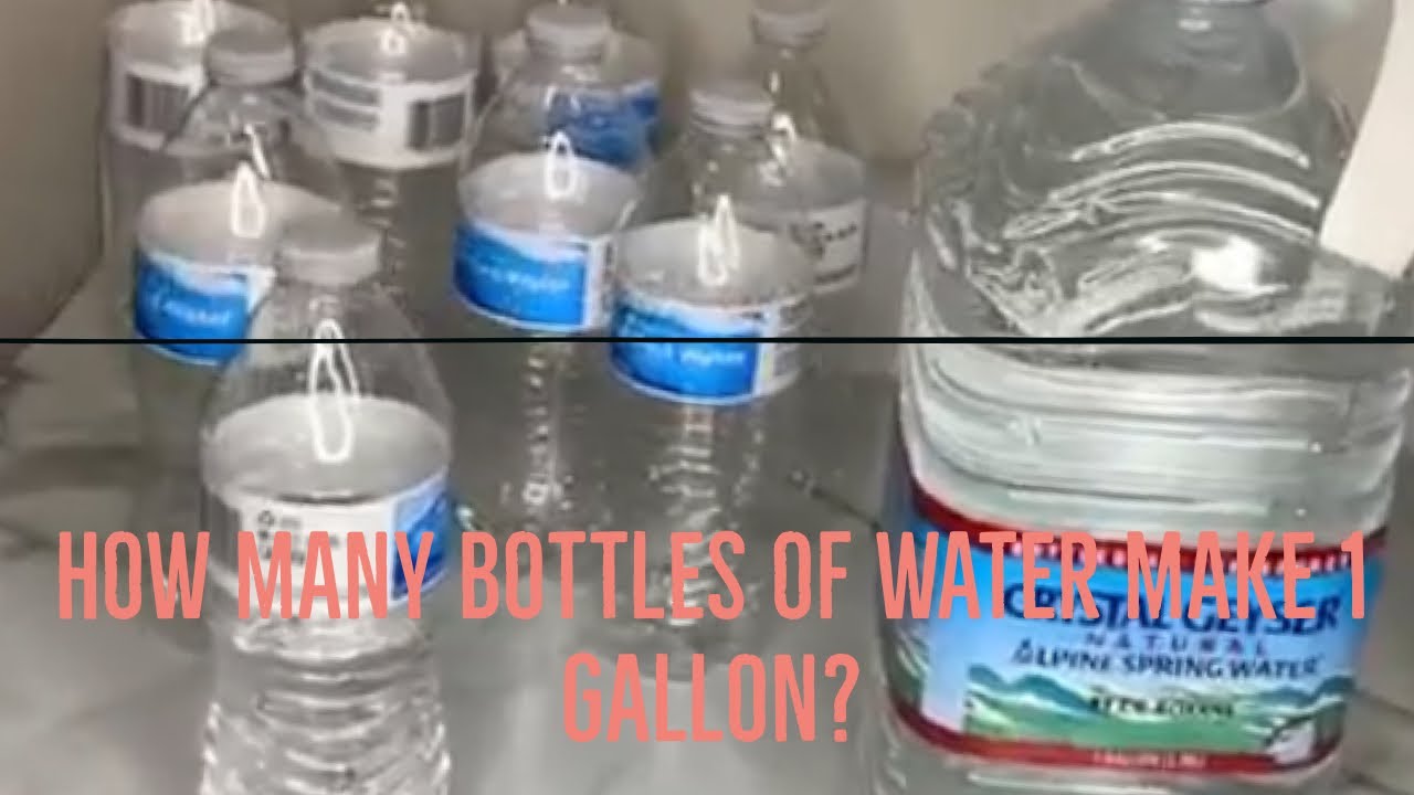 How Many Water Bottles Is 24 Oz