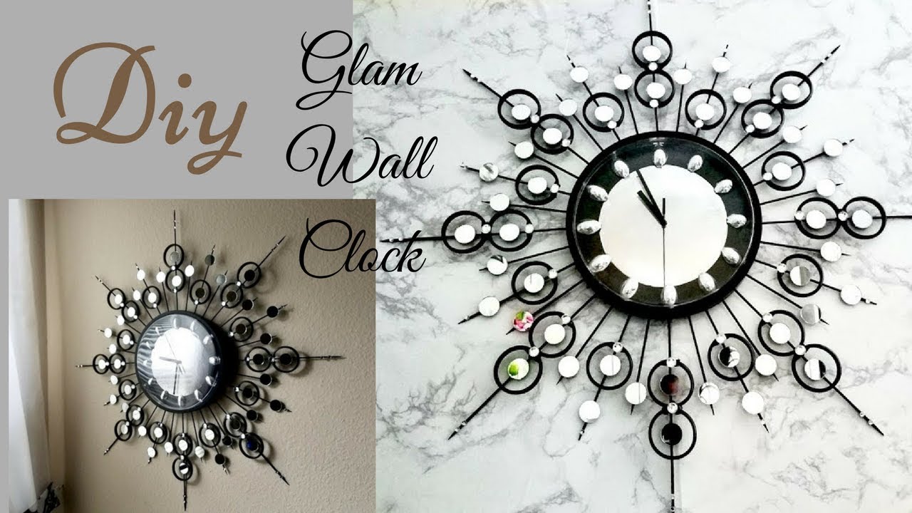 Diy Decorative Wall Clock!| Wall Decorating Idea! - Youtube