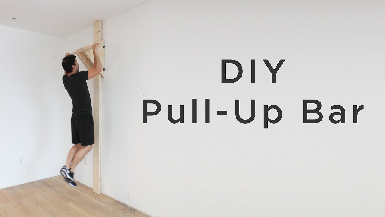 Diy Pull Up / Chin Up Bar | How To Make A Chin-Up Bar Without A Doorway -  Youtube