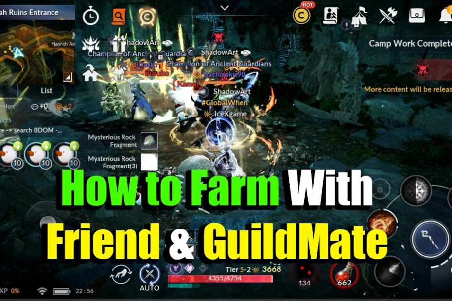 How To Make A Party In Black Desert Mobile