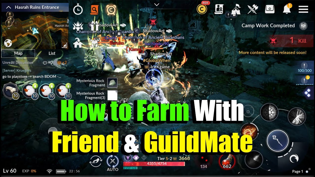How To Make A Party In Black Desert Mobile