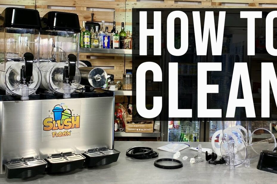 How Often Should You Clean A Slush Machine