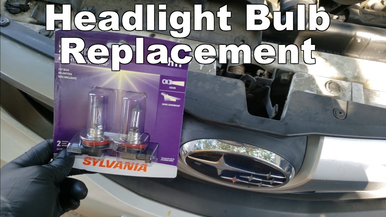 How To Change Headlight Subaru Impreza