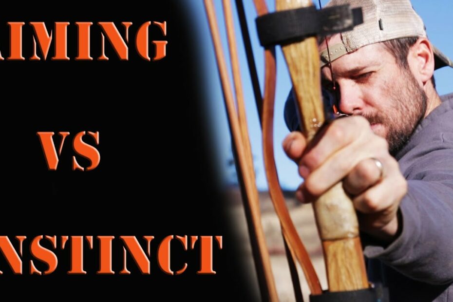 How To Shoot A Bow Instinctively