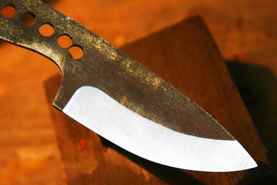 How To Put A Bevel On A Knife