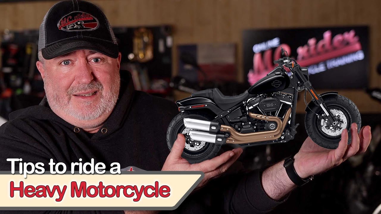 How To Handle A Heavy Motorcycle