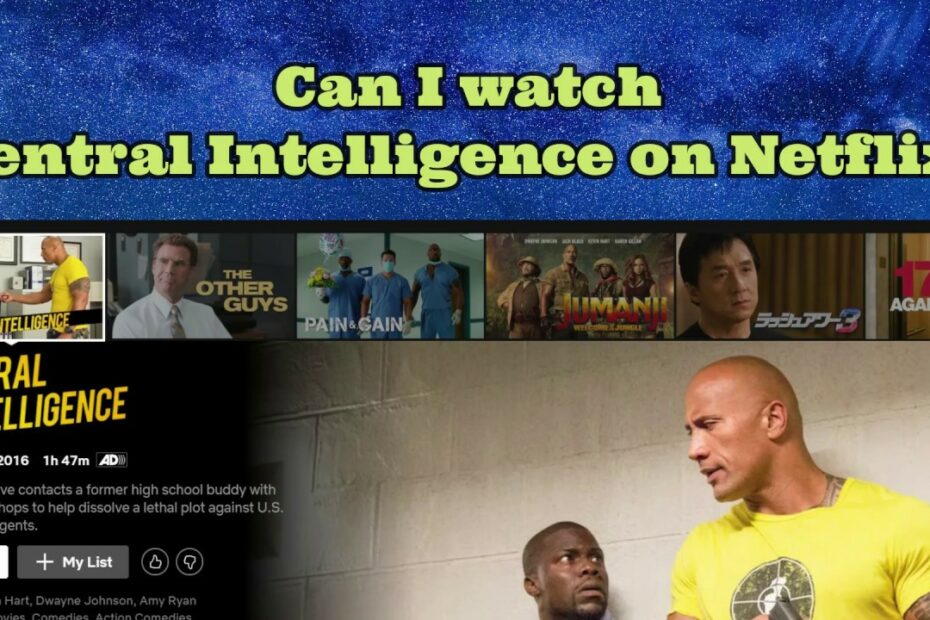 How To Watch Central Intelligence For Free