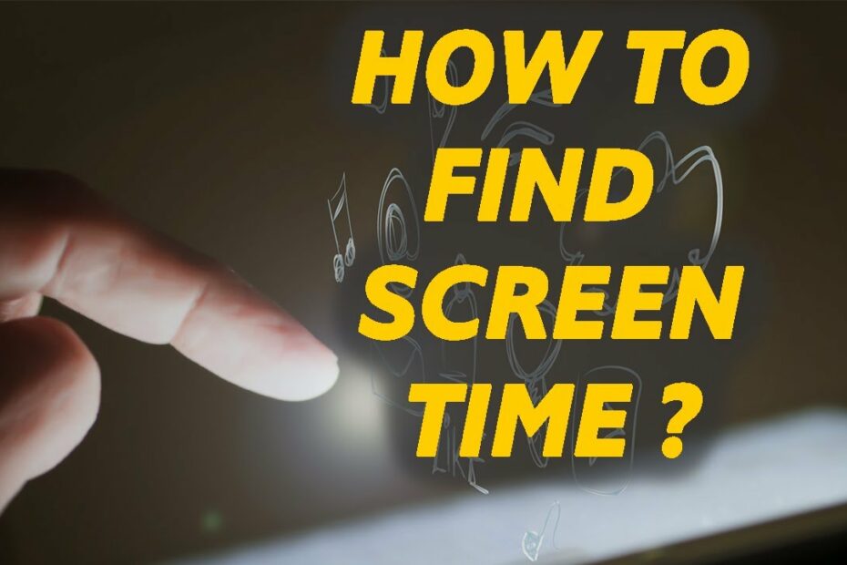 How To Check Screen Time On Huawei
