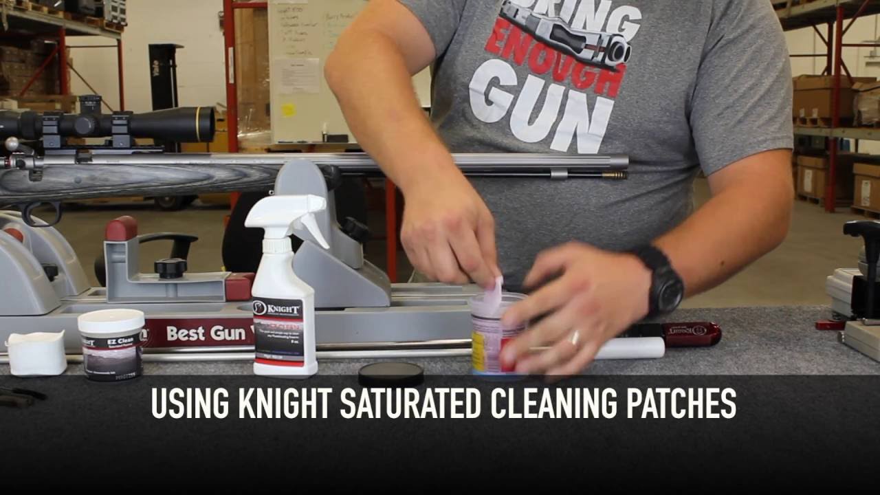 How To Clean A Knight 50 Cal Muzzleloader