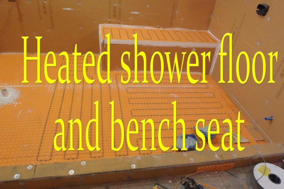Heated Shower Bench Seat