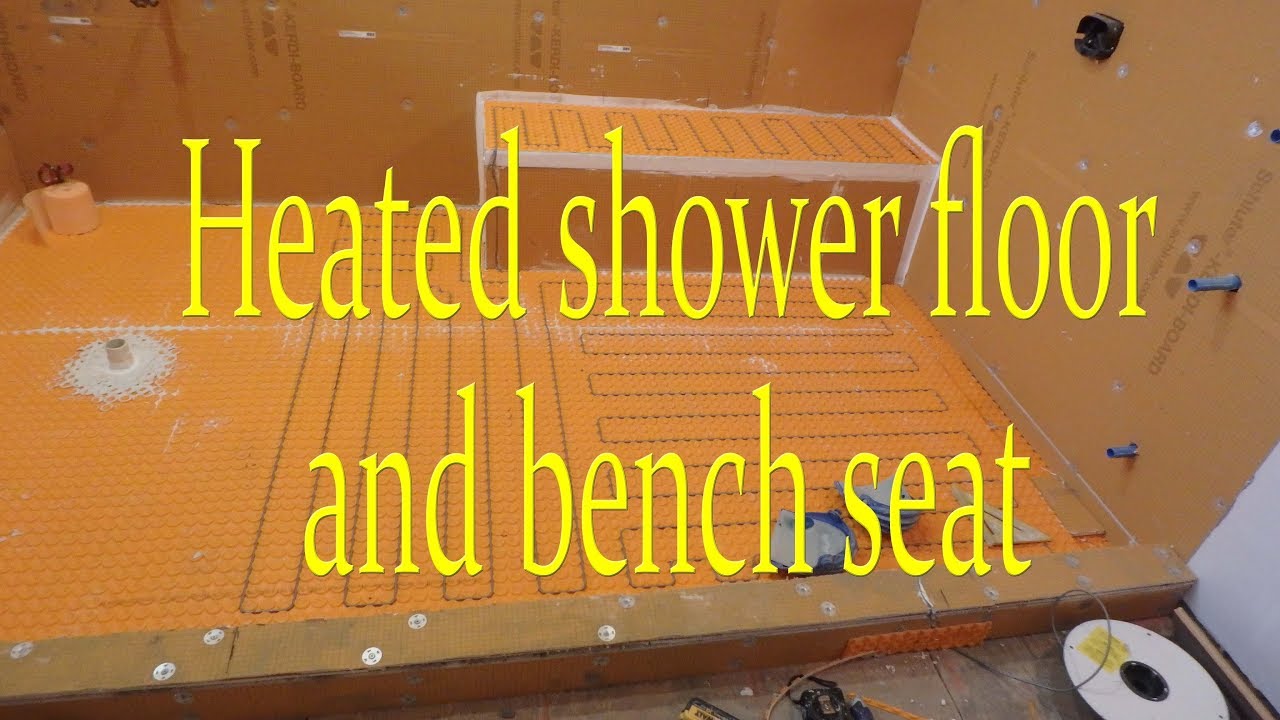 Heated Shower Bench Seat