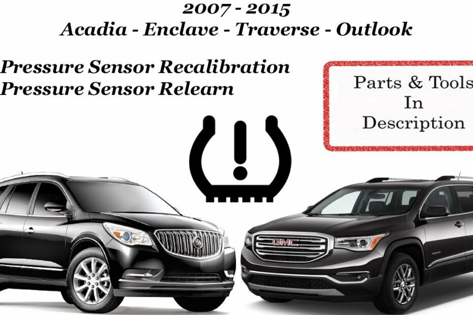 How To Reset Tire Pressure Sensor Buick Enclave