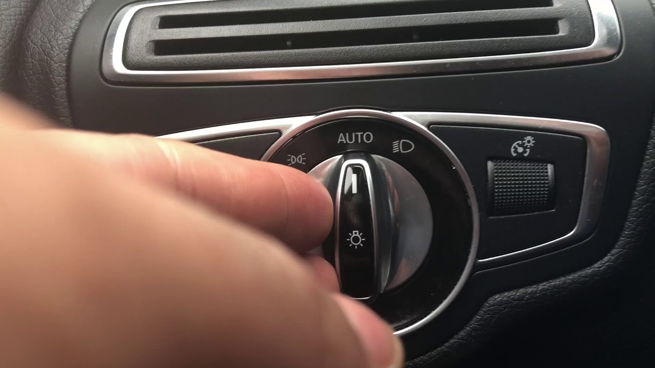 How To Turn Off Lights On Mercedes C300