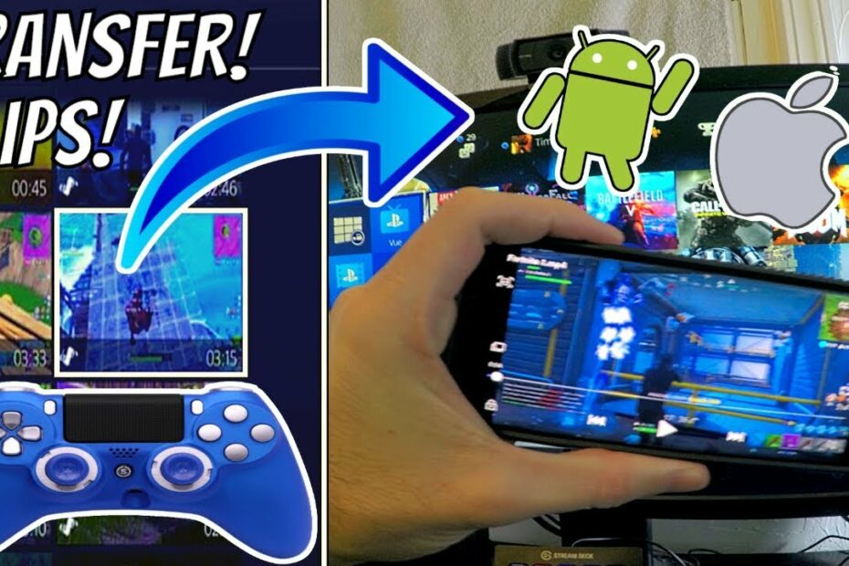 How To Transfer Ps4 Videos To Iphone Without Usb