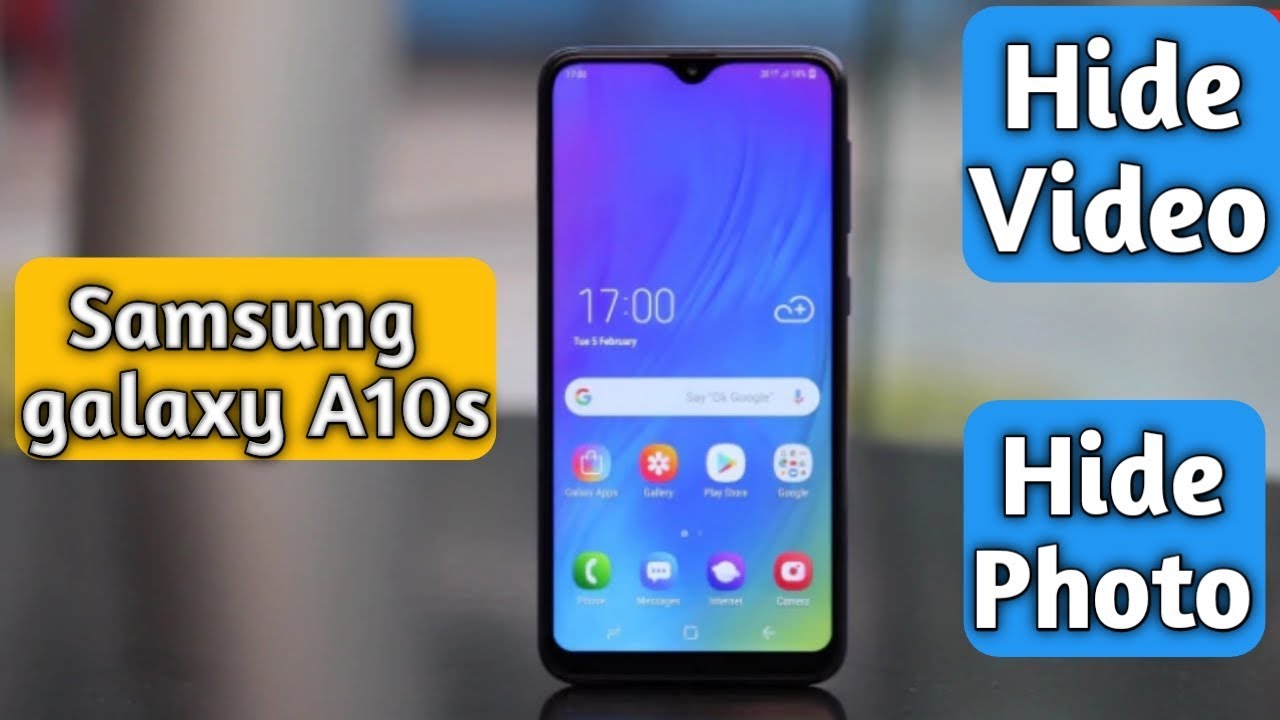 How To Hide Photos In Samsung A10S