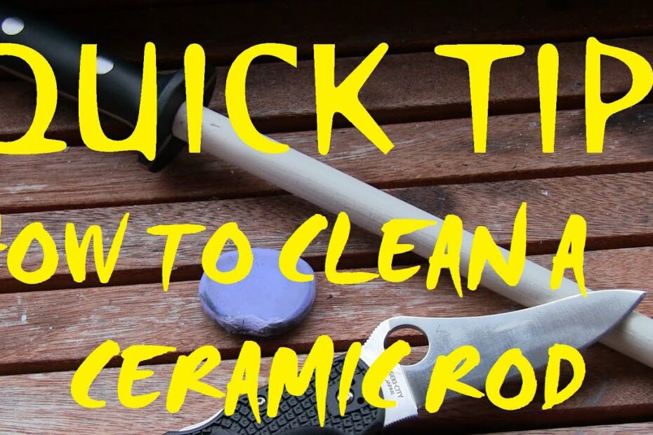 How To Clean Ceramic Knife Sharpener