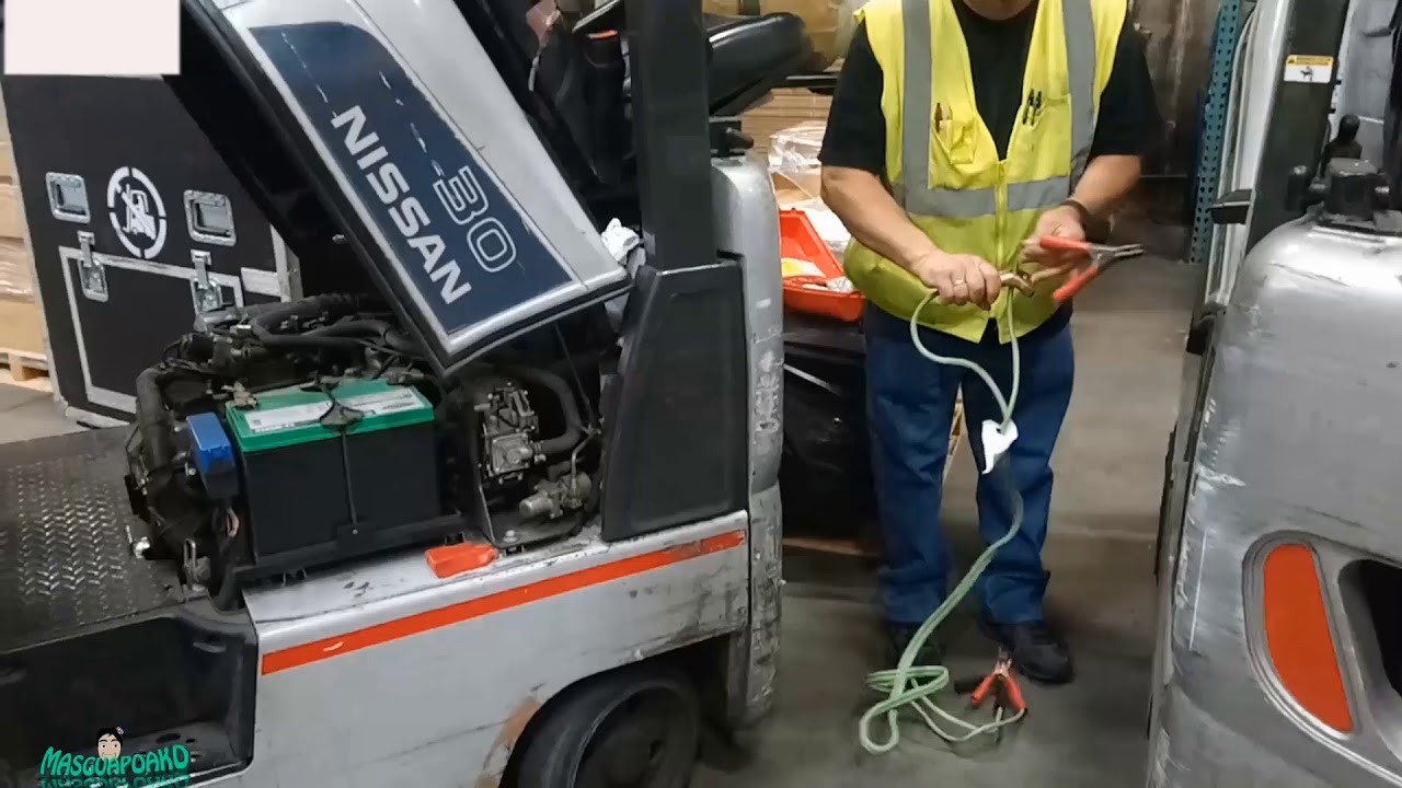 How To Jump A Forklift Battery
