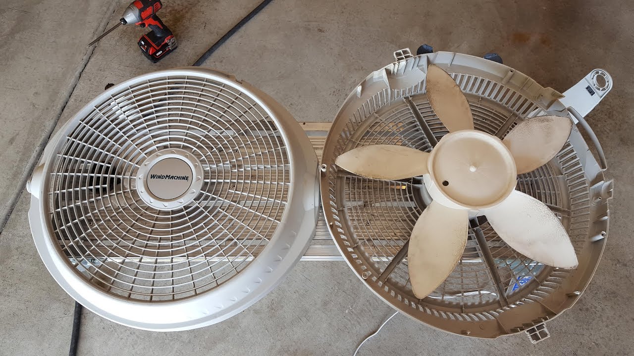 How To Clean The Wind Machine Fan