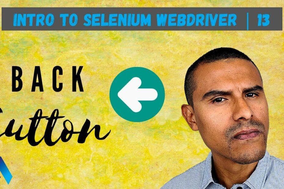 How To Click Back Button In Selenium