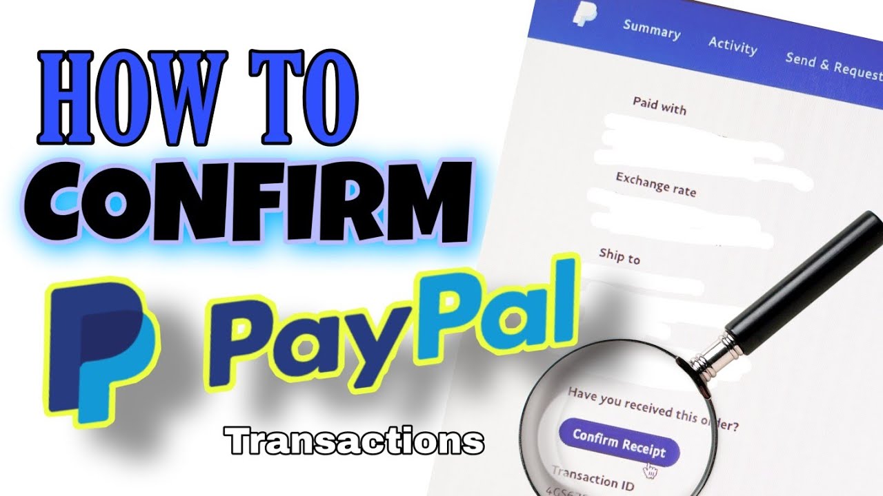 How To Confirm Payment On Paypal