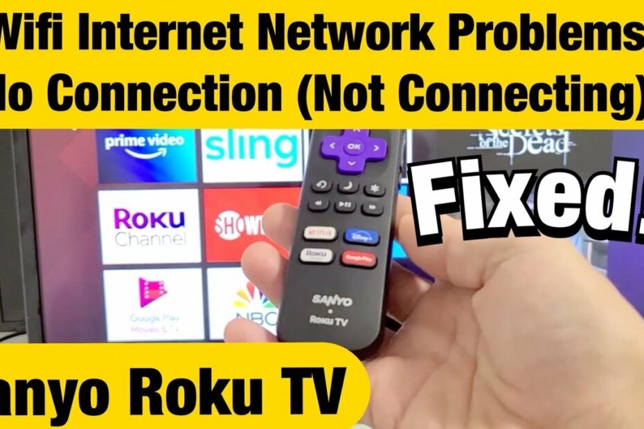 How To Connect A Sanyo Tv To Wifi