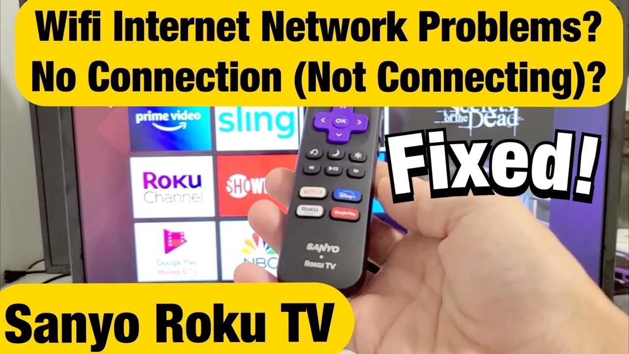 How To Connect A Sanyo Tv To Wifi