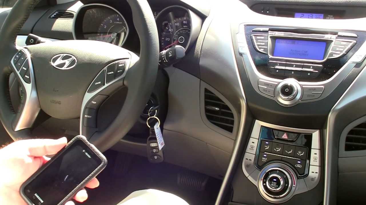 How To Connect Bluetooth To Hyundai Elantra 2013