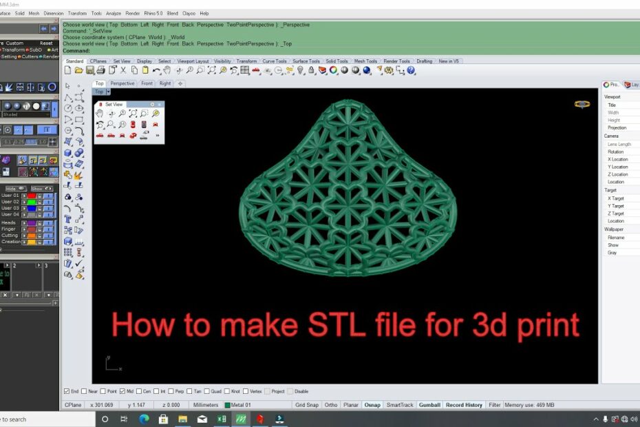 How To Convert 3Dm To Stl? New