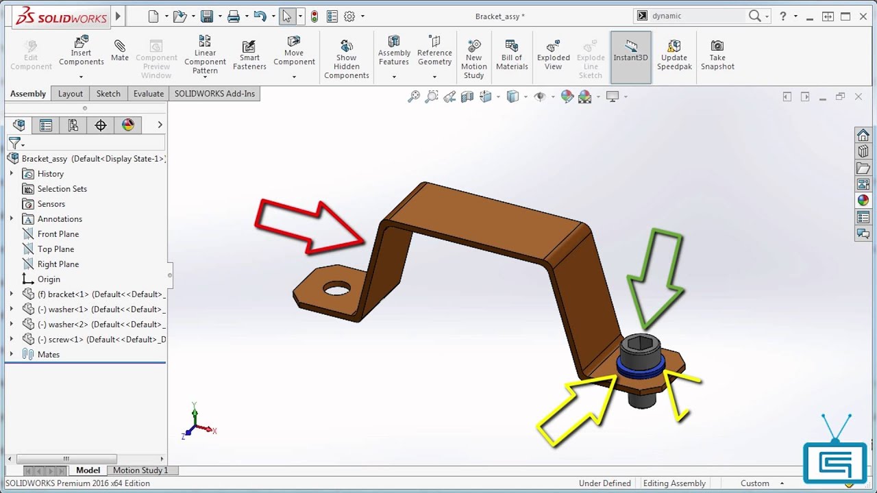 How To Copy A Component In Solidworks Assembly