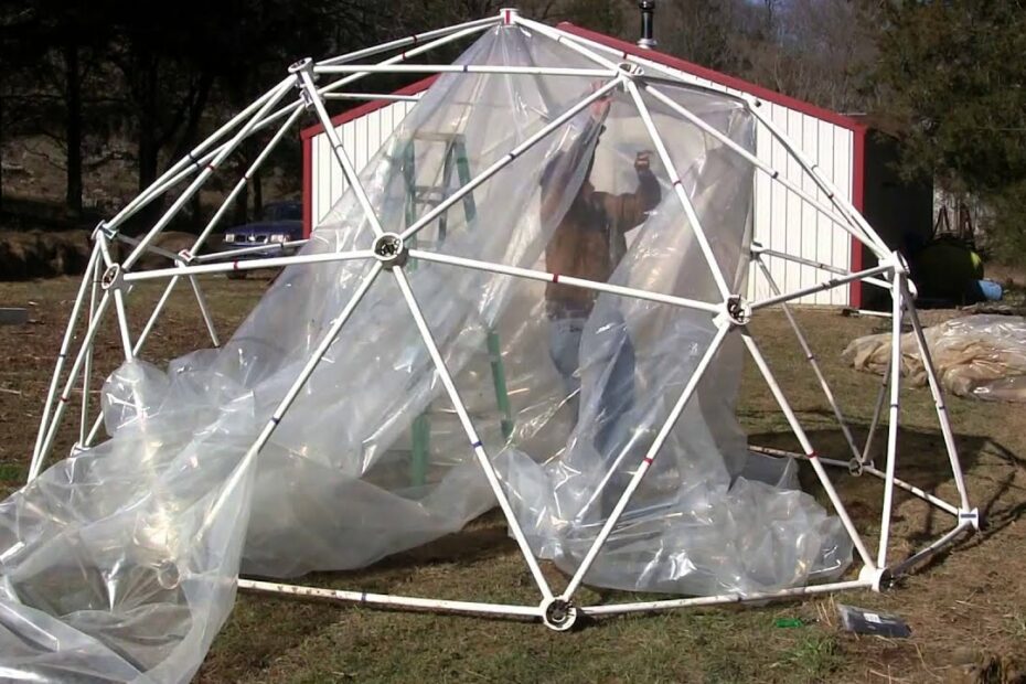 How To Cover A Geodesic Dome Greenhouse