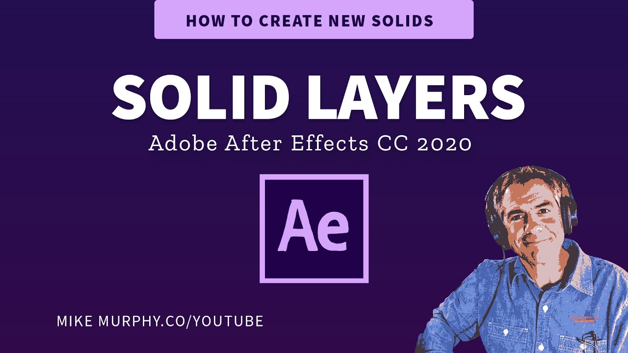 How To Create A Solid Color Layer In After Effects