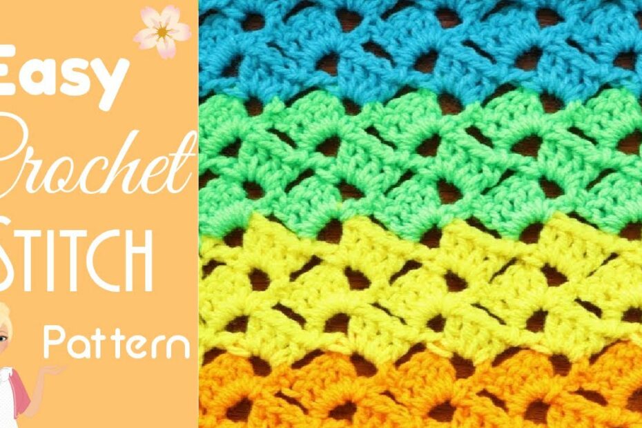 How To Crochet Drunken Granny Stitch