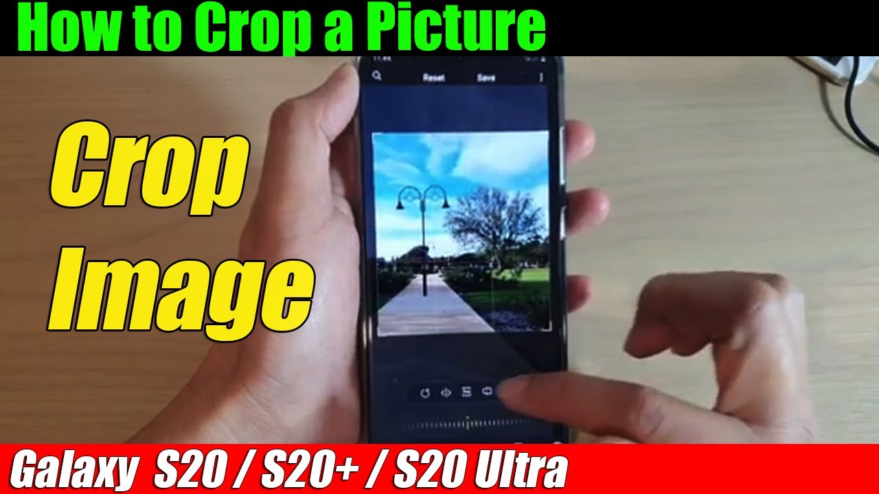 How To Crop A Picture On Samsung