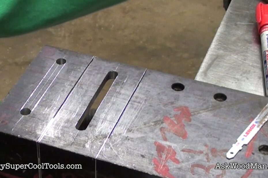 How To Cut A Slot In Aluminum