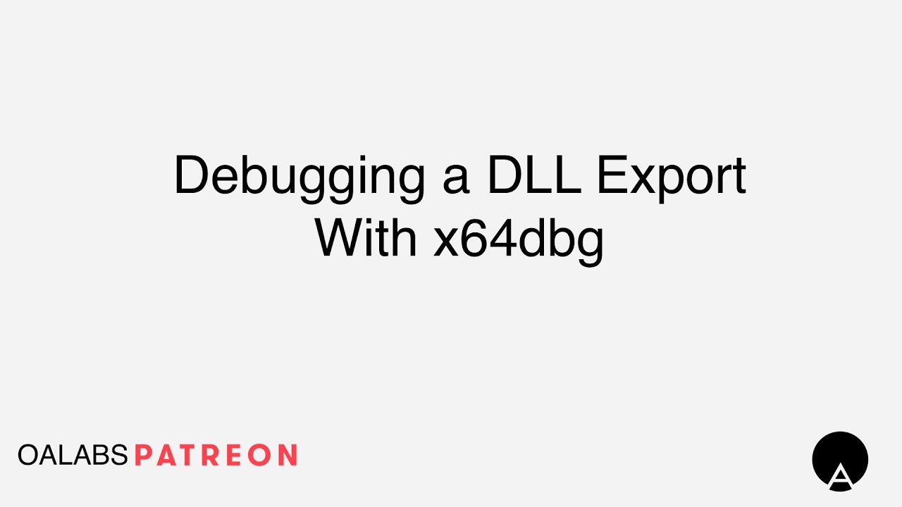 How To Debug Dll