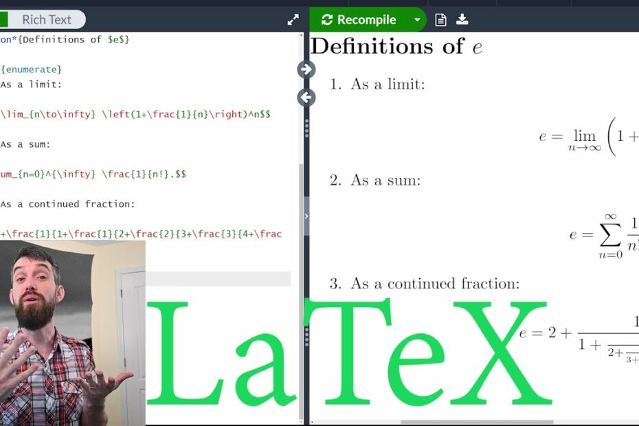 How To Define Functions In Latex