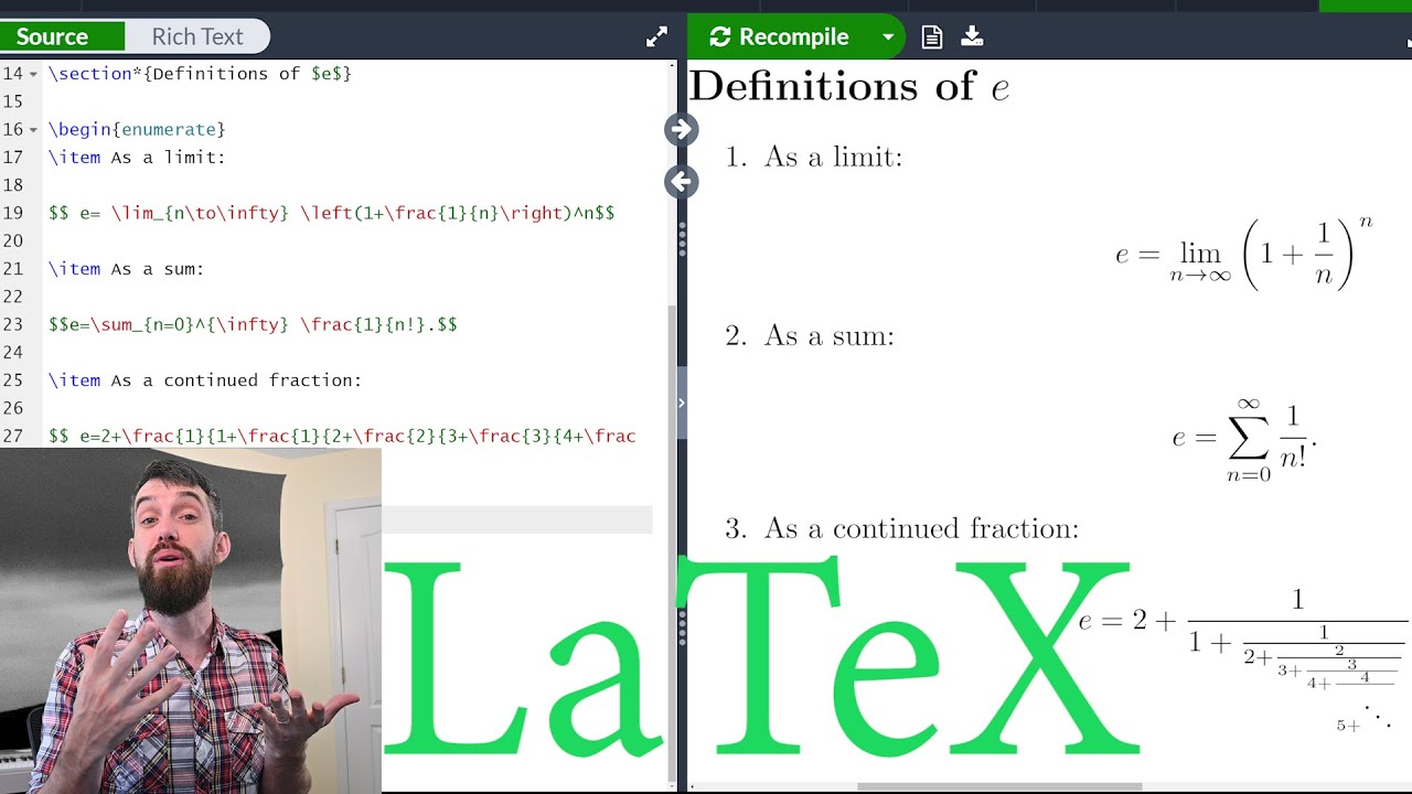 How To Define Functions In Latex