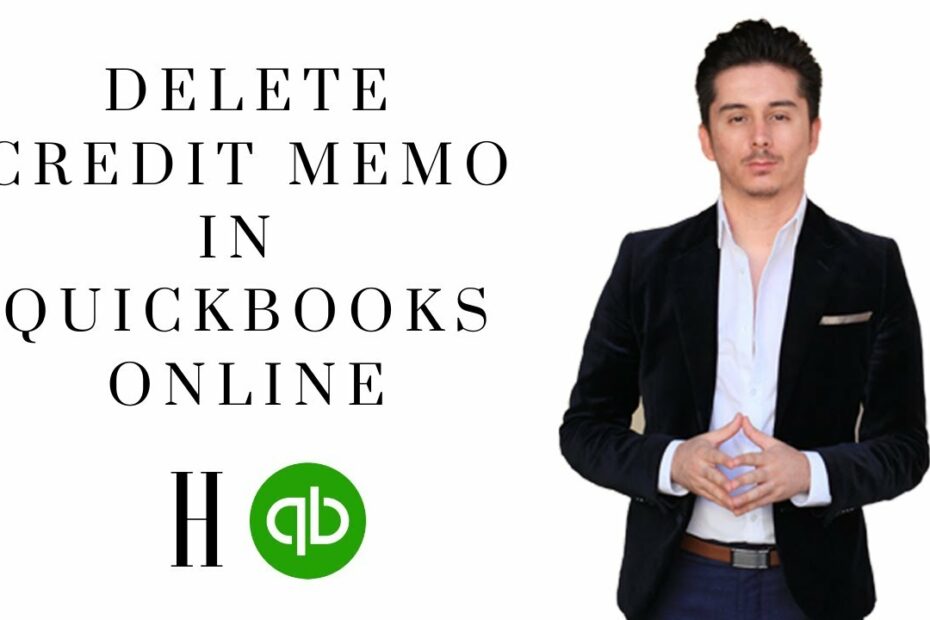 How To Delete Credit Memo In Quickbooks Online