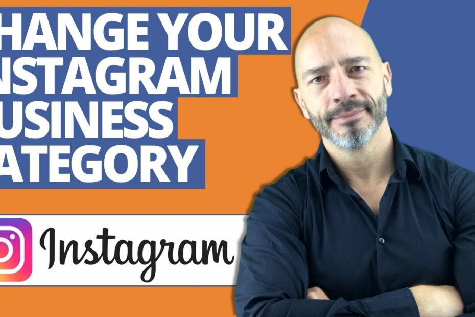 How To Change Account Information Category On Instagram