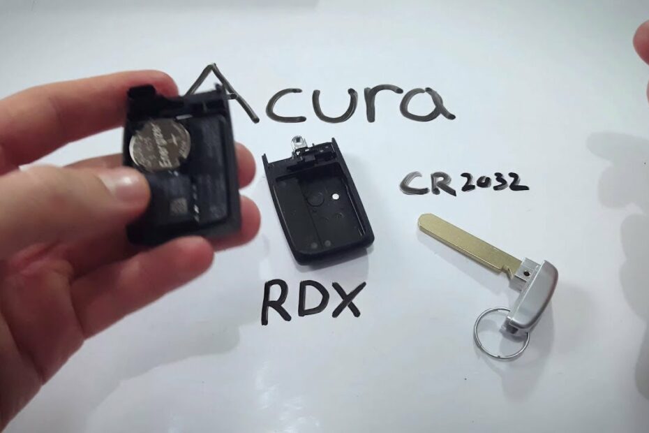 How To Change Acura Rdx Key Battery? Update