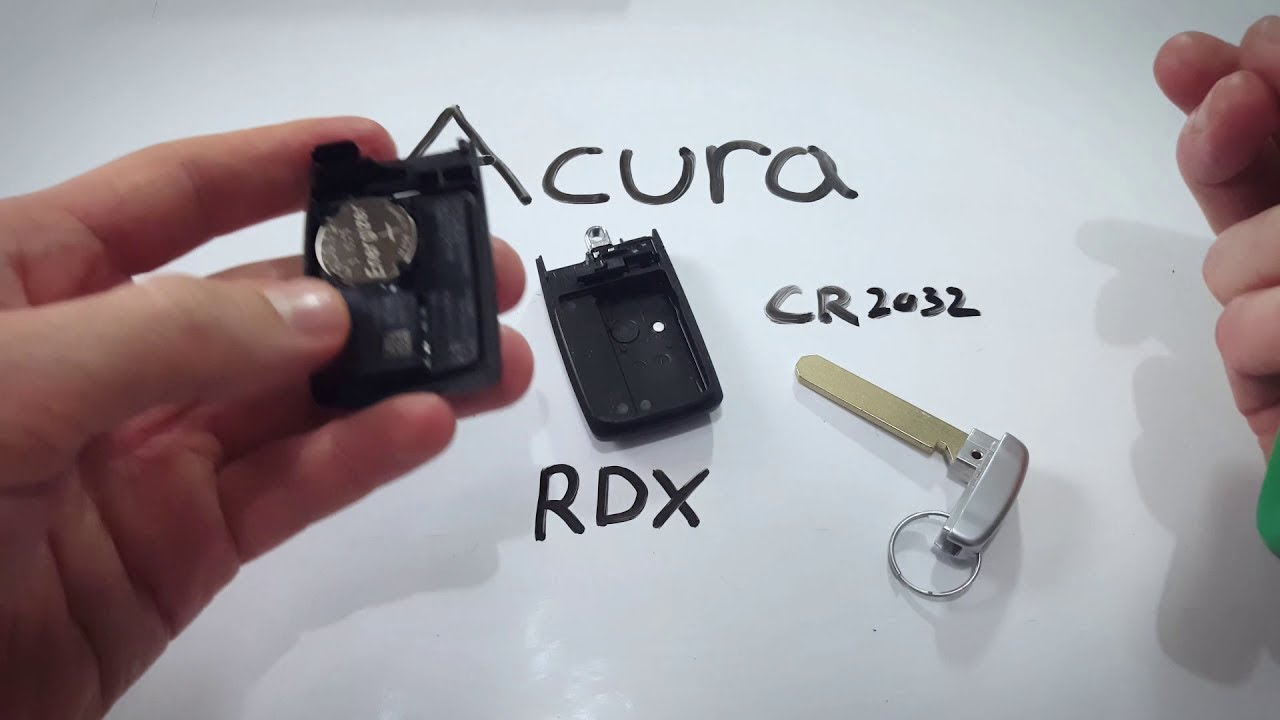 How To Change Acura Rdx Key Battery