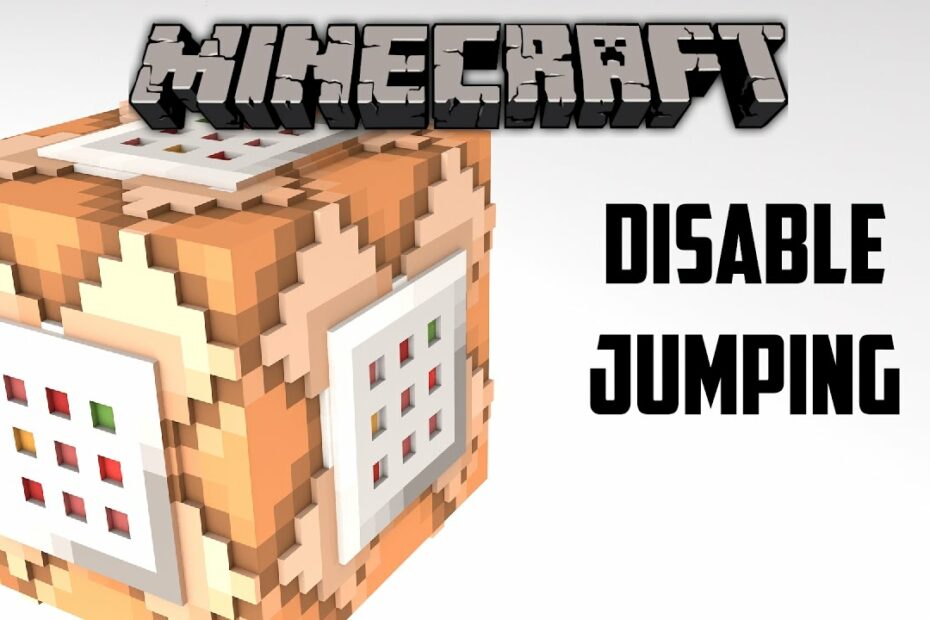 How To Disable Jumping In Minecraft