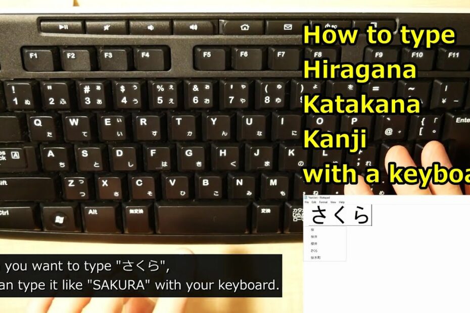 How To Display Japanese Characters In Notepad