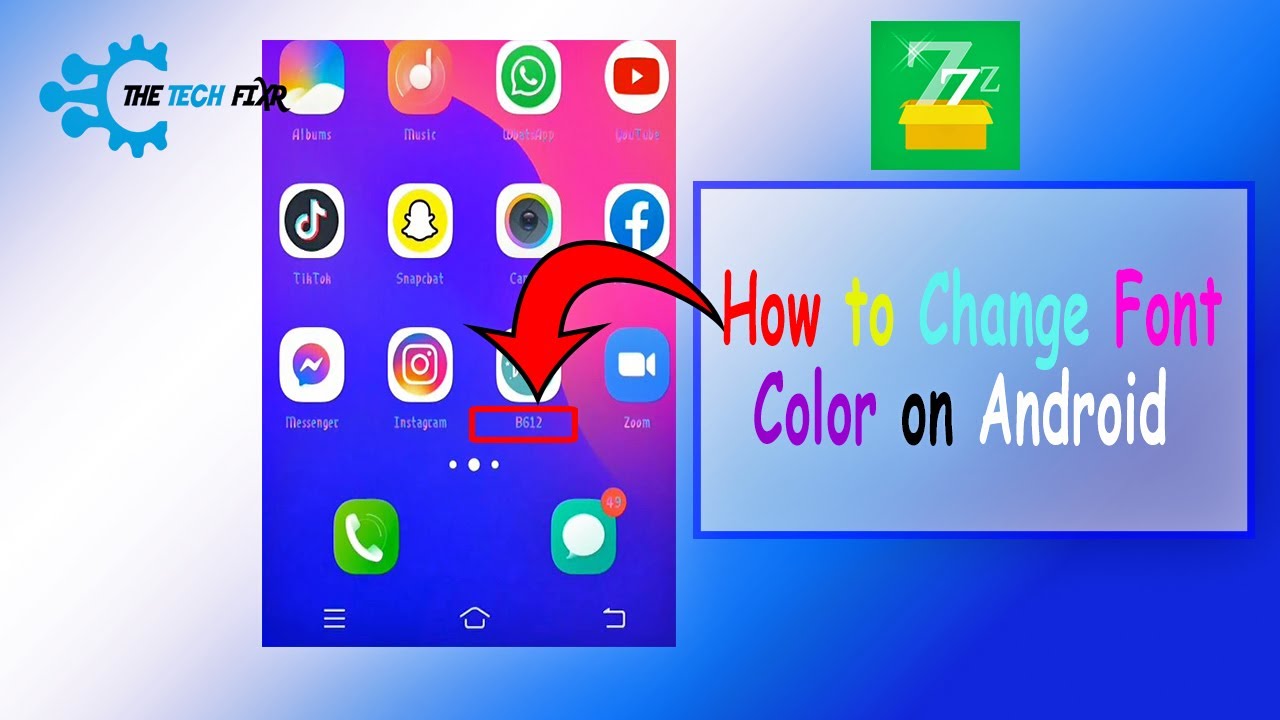 How To Change Android Font Color