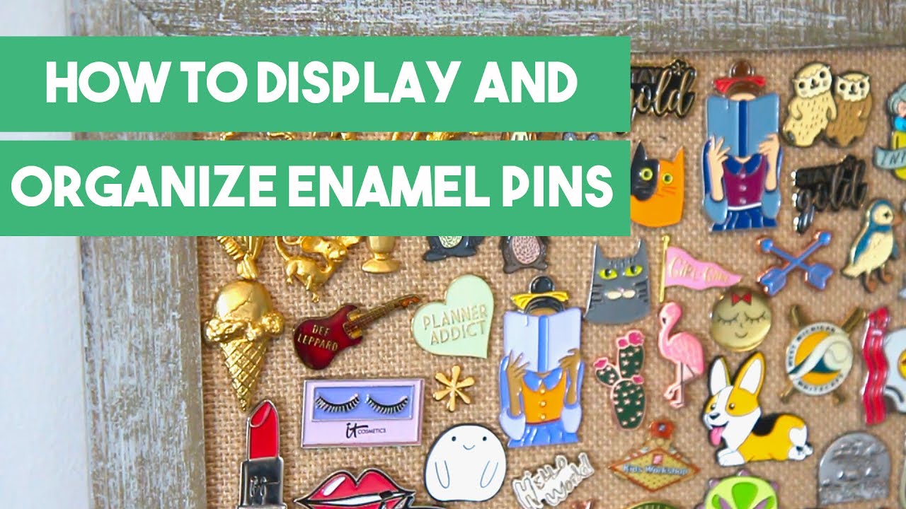 How To Display Pins And Buttons