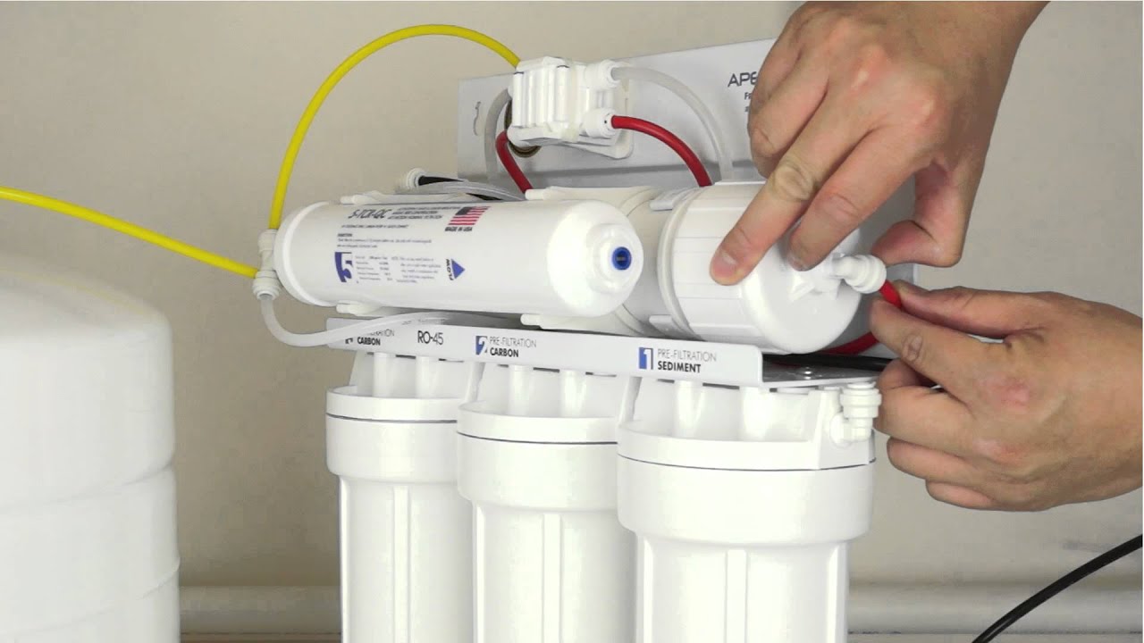 How To Change Apex Water Filter