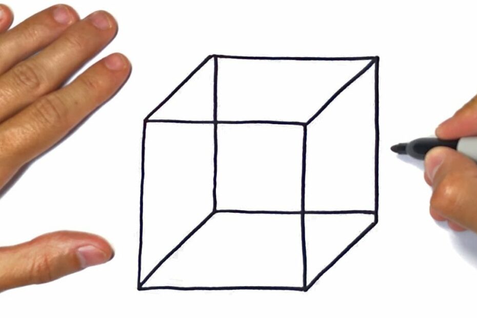 How To Draw 3D Square