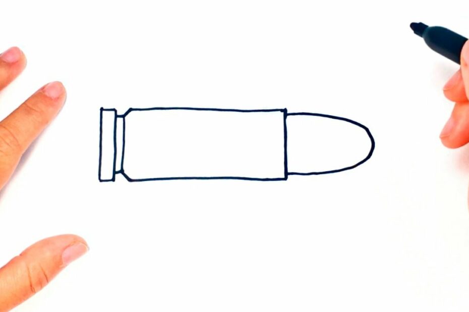 How To Draw A Bullet