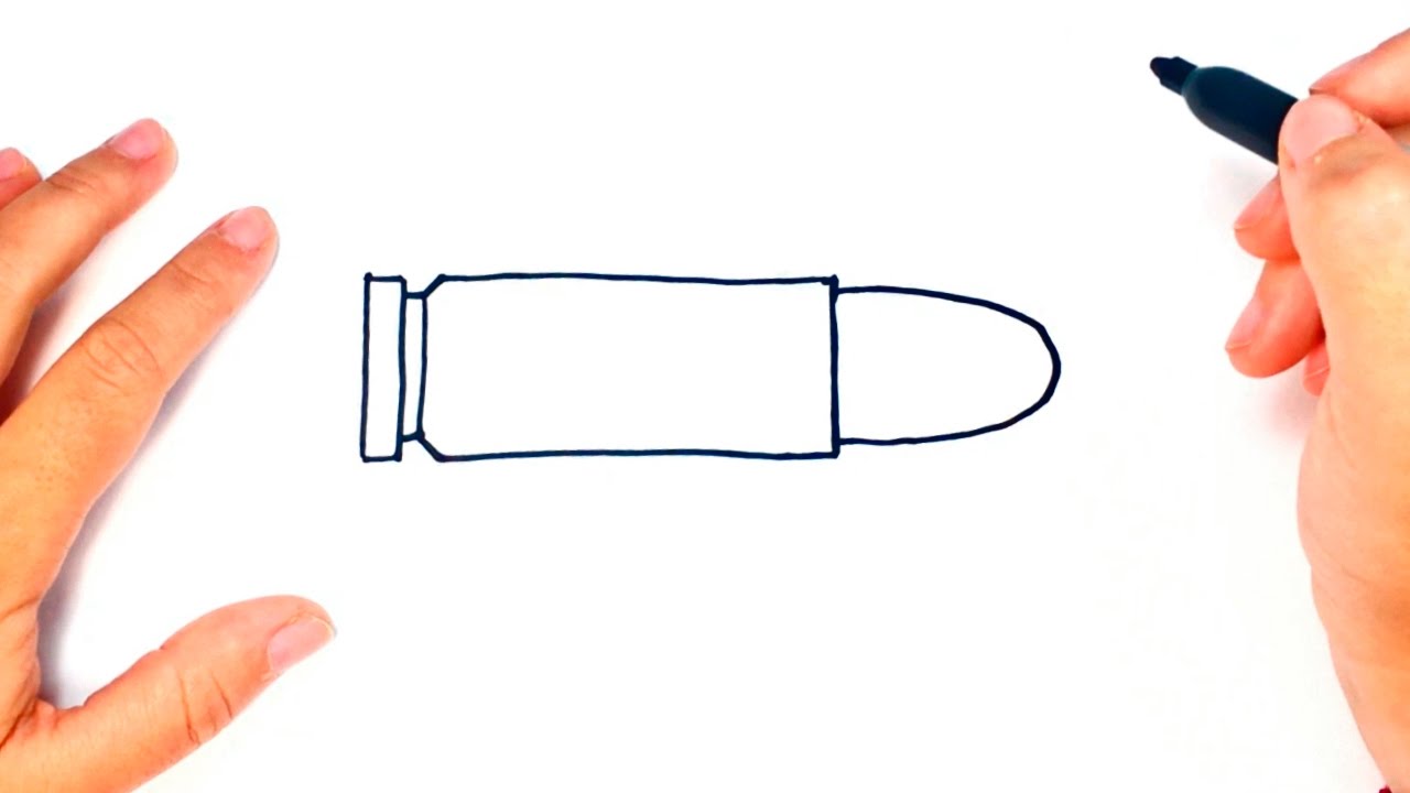 How To Draw A Bullet